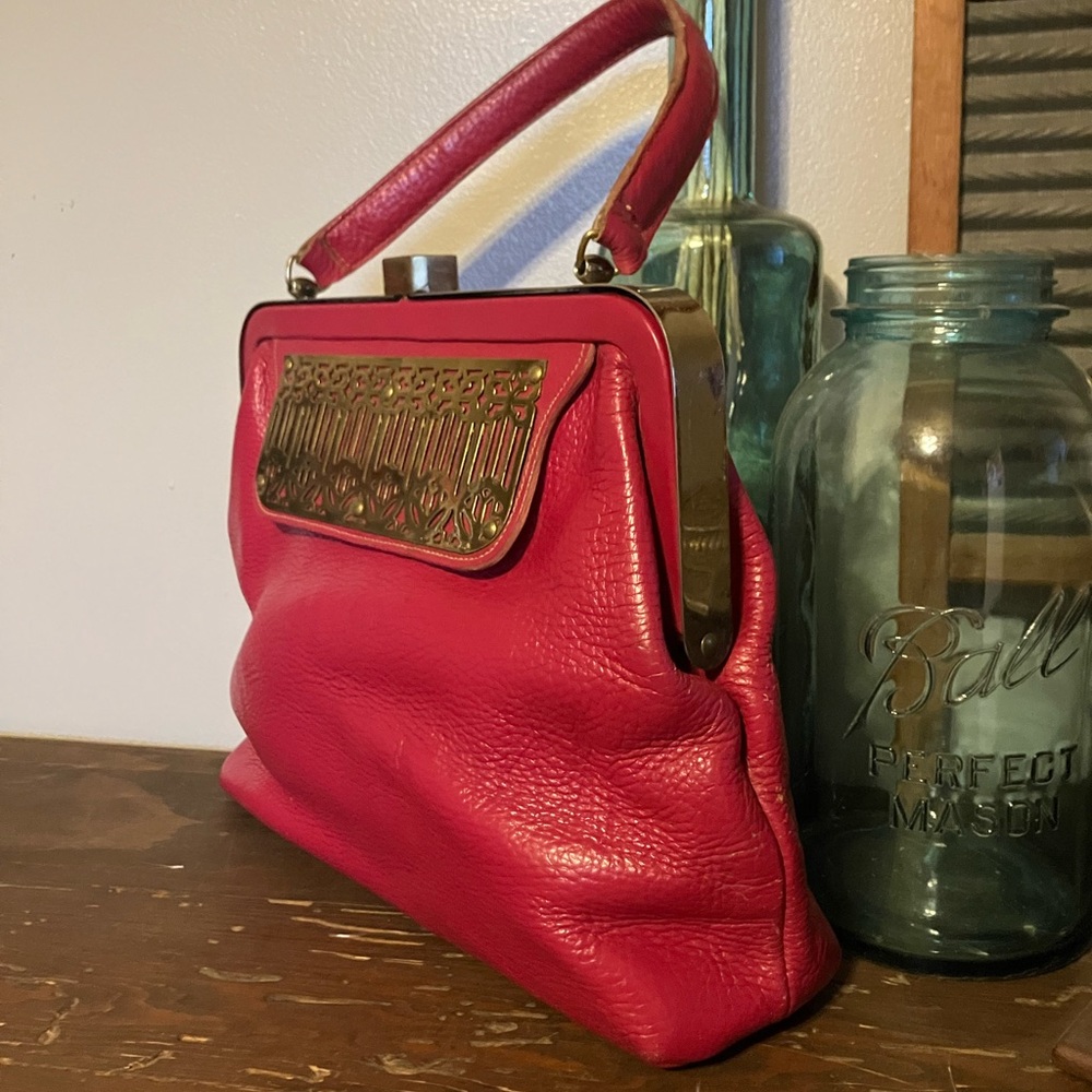 1970s Roger Van S Vintage Handbag - Picture 2 of 10